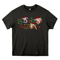 Asphalt hohoho farm animals Heavy Core Tee - RanaPortraitStore