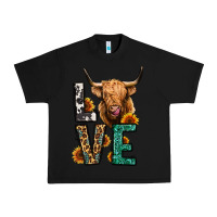 Black love long haired cow Urban Heavy Tee - Jasminsmagicworld