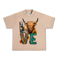 Burro love long haired cow Urban Heavy Tee - Jasminsmagicworld