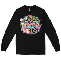 Black get loaded rabbit and easter Long Sleeve Tee - MaliasSmallBusiness