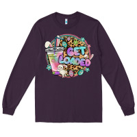 Plum get loaded rabbit and easter Long Sleeve Tee - MaliasSmallBusiness