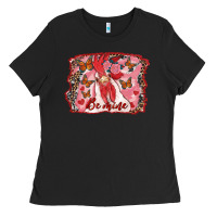 Black be mine rooster Ladies Tee - RanaPortraitStore