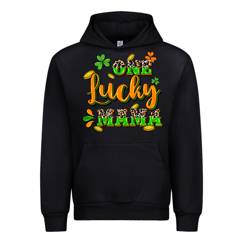 One Lucky Mama St. Patrick's Day Urban Hoodie by CowGirlArtShop | Teevron
