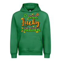Emerald One lucky Mama St. Patrick's Day Urban Hoodie - CowGirlArtShop