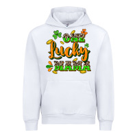 White One lucky Mama St. Patrick's Day Urban Hoodie - CowGirlArtShop