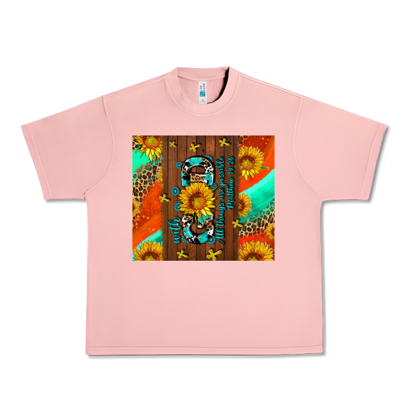 With God All Things Are Possible Urban Heavy Tee by AdoDesignShop | Teevron