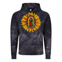Cloud Black our lady of guadalupe sunflower Vintage Hoodie - JahusDesignShop
