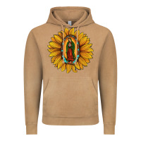 Vintage Camel our lady of guadalupe sunflower Vintage Hoodie - JahusDesignShop