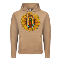 Vintage Coffee our lady of guadalupe sunflower Vintage Hoodie - JahusDesignShop