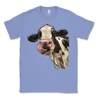Colony Blue Cute Holstein Heifer Classic Tee - LillyAllenDesigns