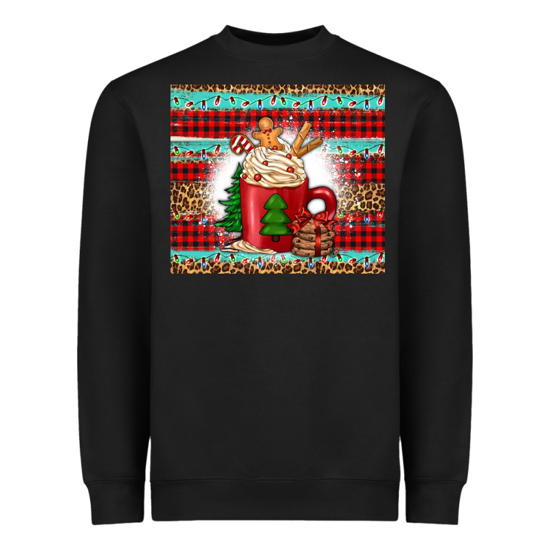 Christmas Coffee Heavyweight Sweatshirt by Jasminsmagicworld | Teevron