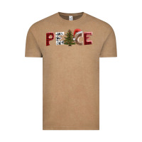 Vintage Coffee peace christmas Vintage Tee - AdoDesignShop