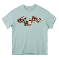 Arona hohoho christmas cows Heavy Core Tee - RanaPortraitStore