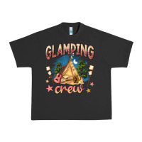 Pigment Black glamping crew Urban Heavy Tee - NancyCooperArtShop