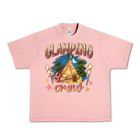 Salmon glamping crew Urban Heavy Tee - NancyCooperArtShop