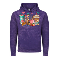 Cloud Purple baking coffee cups Vintage Hoodie - Jasminsmagicworld