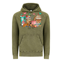 Vintage Olive baking coffee cups Vintage Hoodie - Jasminsmagicworld