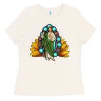 Bone san judas gemstone sunflower Ladies Tee - JahusDesignShop