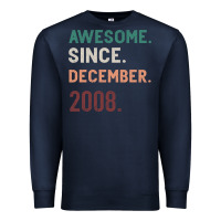 Navy Awesome Since December 2008 Premium Sweatshirt - Bettercallsaul