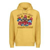 Antique Gold Relax We All Crazy It's Not Competition Premium Hoodie - texasbilliewilder