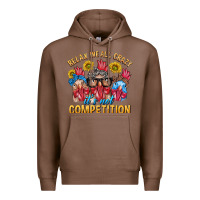 Chestnut Relax We All Crazy It's Not Competition Premium Hoodie - texasbilliewilder