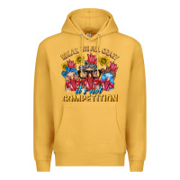 Mustard Relax We All Crazy It's Not Competition Premium Hoodie - texasbilliewilder