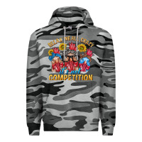 Slate Camo Relax We All Crazy It's Not Competition Premium Hoodie - texasbilliewilder