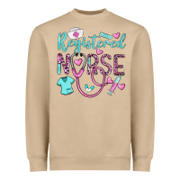 Mushroom registered nurse rn Heavyweight Sweatshirt - BarkalooDesign