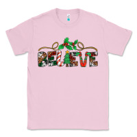 Bubblegum Pink believe santa claus christmas Classic Tee - Jasminsmagicworld