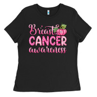 Black breast cancer awareness Ladies Tee - Zillion Design Studio
