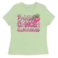 Matcha breast cancer awareness Ladies Tee - Zillion Design Studio