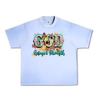 God Is My Refugee And Strength Urban Heavy Tee | Teevron