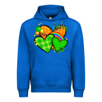 Cobalt St. Patrick's Day hearts St. Patricks day Urban Hoodie - HowdyJamesFarm