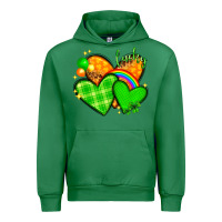 Emerald St. Patrick's Day hearts St. Patricks day Urban Hoodie - HowdyJamesFarm