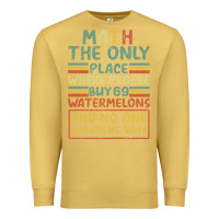 Antique Gold Math The Only Place Where People Buy 69 Watermelons Premium Sweatshirt - Bettercallsaul