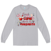 Moon Dust even cupid need a margarita Long Sleeve Tee - MaliasSmallBusiness