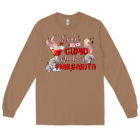 Toasted Coconut even cupid need a margarita Long Sleeve Tee - MaliasSmallBusiness