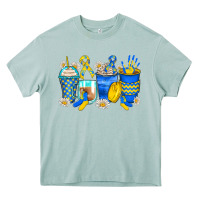 Arona down syndrome coffee cups Heavy Core Tee - Zillion Design Studio