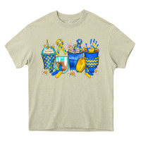 Mossy down syndrome coffee cups Heavy Core Tee - Zillion Design Studio