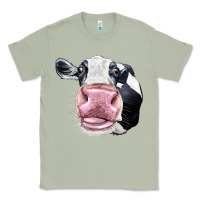 Matcha Cute Holstein Face Classic Tee - LillyAllenDesigns