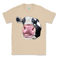 Mushroom Cute Holstein Face Classic Tee - LillyAllenDesigns