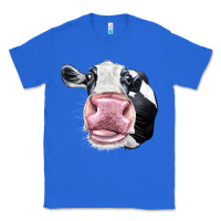 True Royal Cute Holstein Face Classic Tee - LillyAllenDesigns