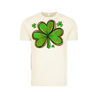 Vintage Arctic st patricks day shamrock with glitter Vintage Tee - Artiststas
