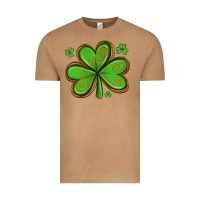 Vintage Camel st patricks day shamrock with glitter Vintage Tee - Artiststas