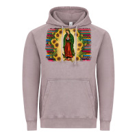 Vintage Zinc serape our lady of guadalupe Vintage Hoodie - JahusDesignShop