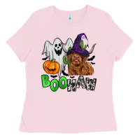 Bubblegum Pink boohaw Ladies Tee - Zillion Design Studio