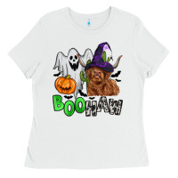 White boohaw Ladies Tee - Zillion Design Studio