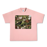 Salmon black and brown cowhide camouflage Urban Heavy Tee - BarkalooDesign