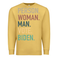 Antique Gold Person Woman Man Vote Biden Premium Sweatshirt - Bettercallsaul