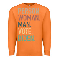 Carrot Person Woman Man Vote Biden Premium Sweatshirt - Bettercallsaul
